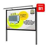 B1 BILLBOARD OUTDOOR ADVERTISING BOARD